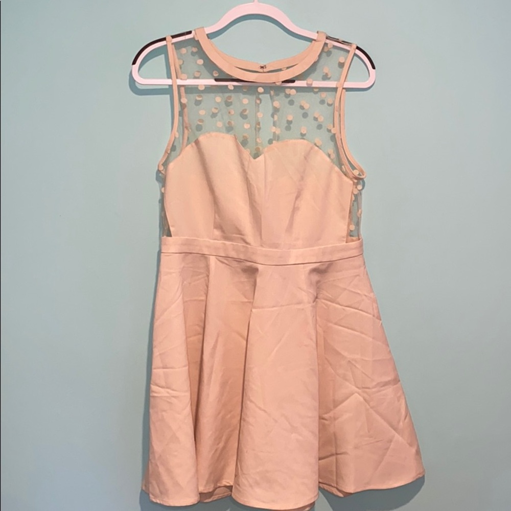 Cream Dress